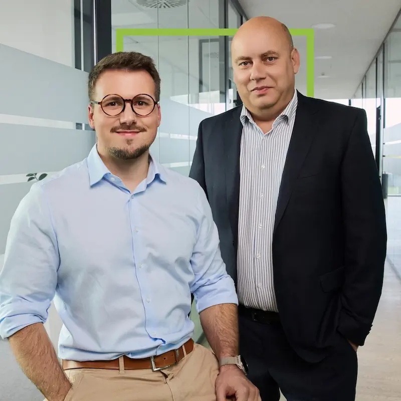 Christoph Dräger und Stephan Breidenbach