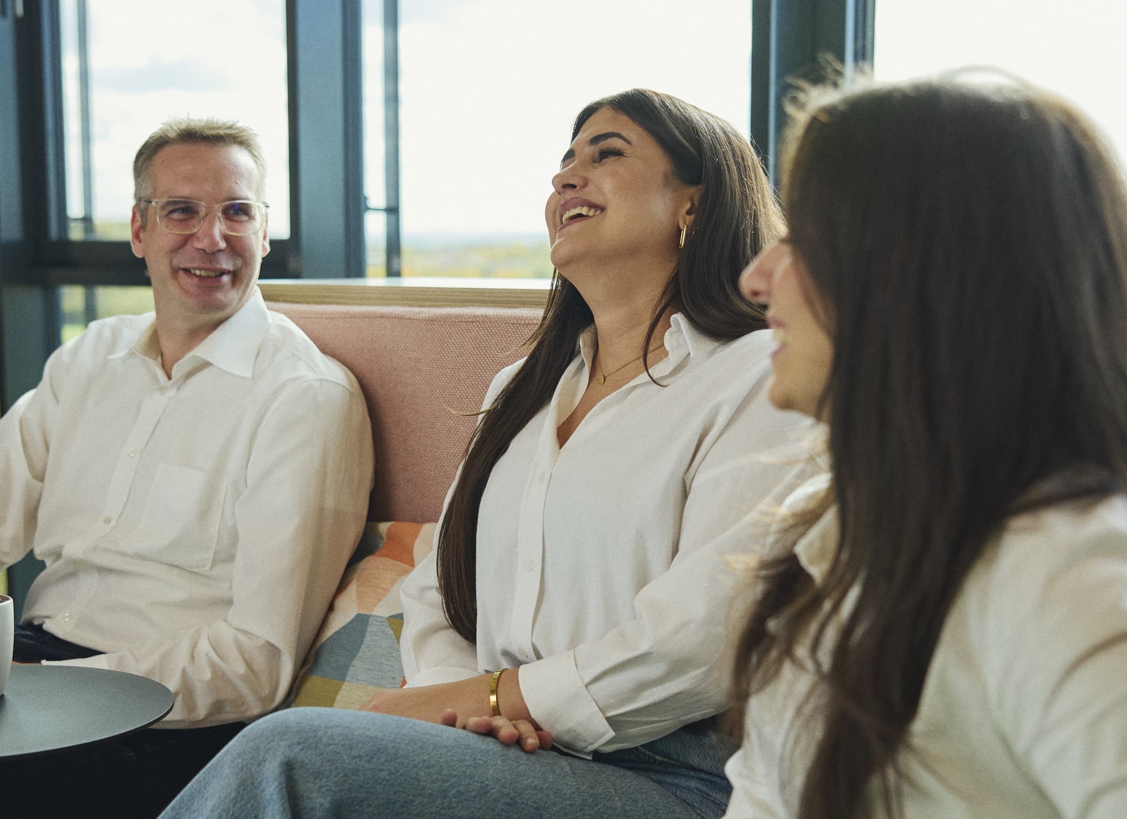 Unser Team bei einer Besprechung